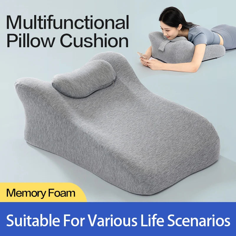 Head Rest Neck and Back Support Pregnancy Relief Raised Cushion Memory Foam Sleeping Pillow-Keep Melbourne Marvellous Official Store