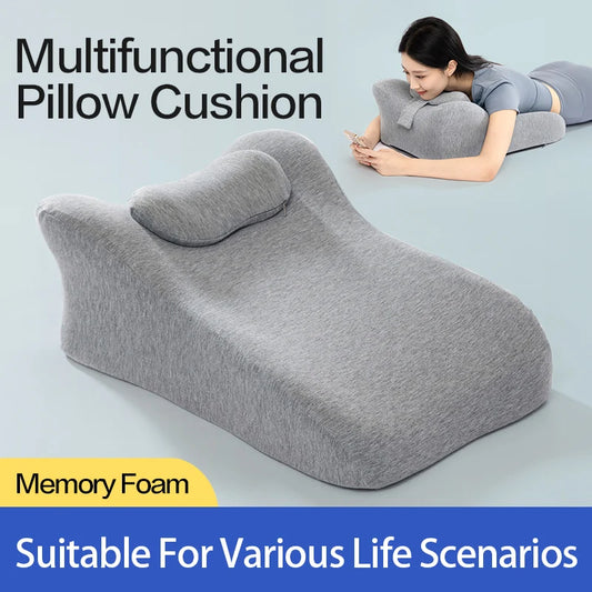 Head Rest Neck and Back Support Pregnancy Relief Raised Cushion Memory Foam Sleeping Pillow-Keep Melbourne Marvellous Official Store