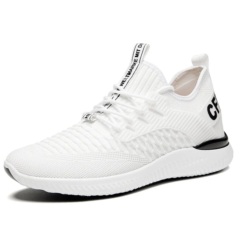 Height-Boosting AirMesh Sneakers Elevator Platform Shoes - Instantly Boost 8cm