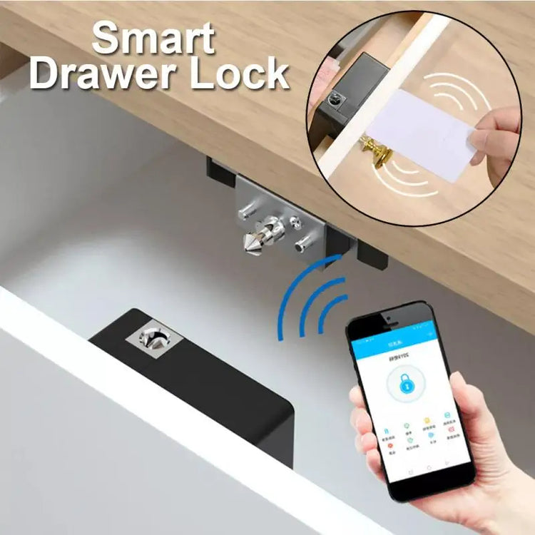 Secret Lock Hidden Wooden Drawer, Cupboard or Wardrobe - App Control