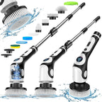 Scrub Brush Electric Bathroom Wireless Spin Cleaning Rechargeable