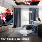 Home Cinema Movie Projector Big Screen Movies Sports Games
