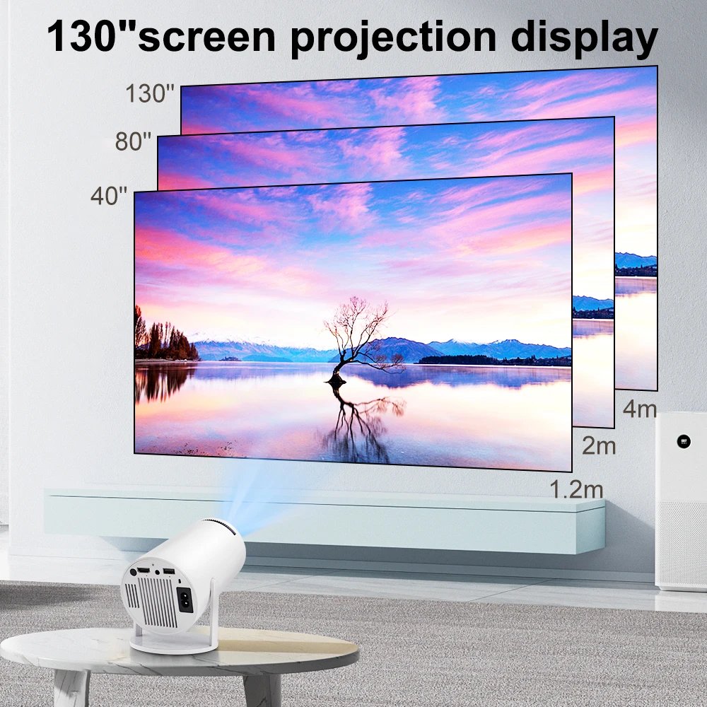 Home Cinema Movie Projector Big Screen Movies Sports Games