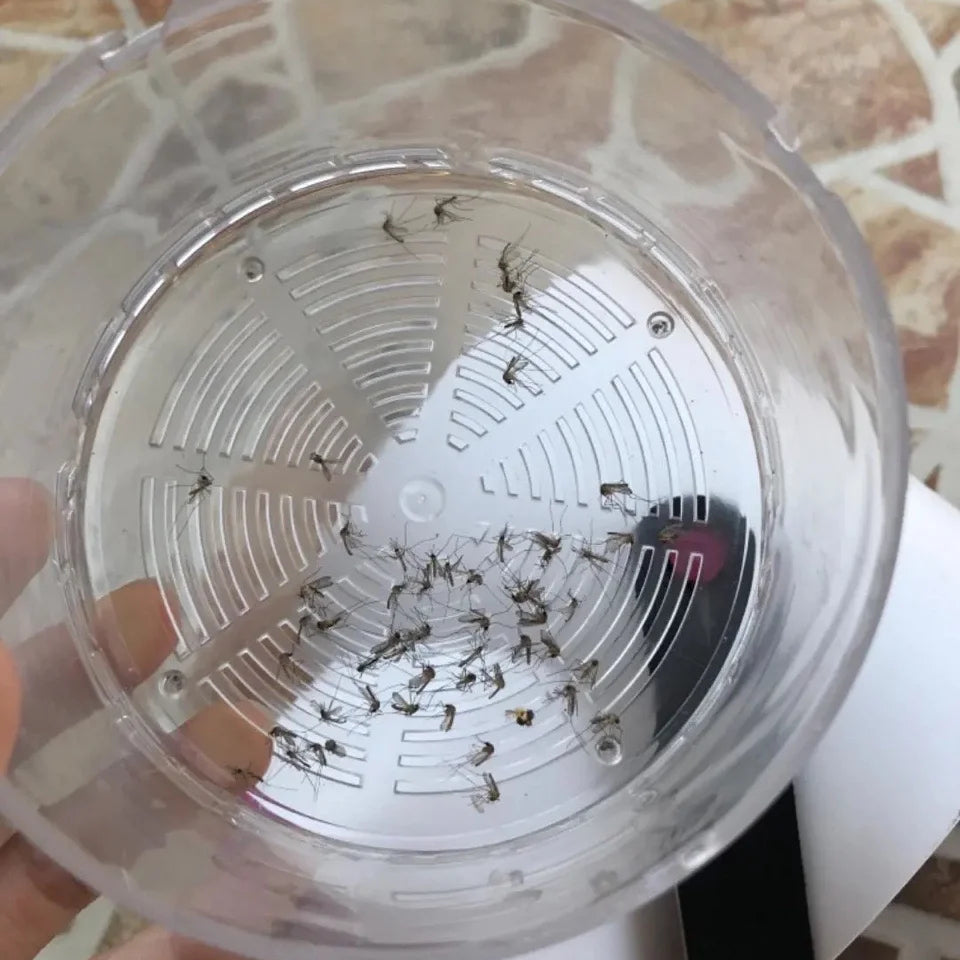USB Mosquito Killer Lamp Silent Bug Trap with UV Light & Strong Suction