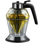 Cooking Honey Olive Oil Dispenser Glass Pancakes Maple Syrup Vinegar Sauce Pourer