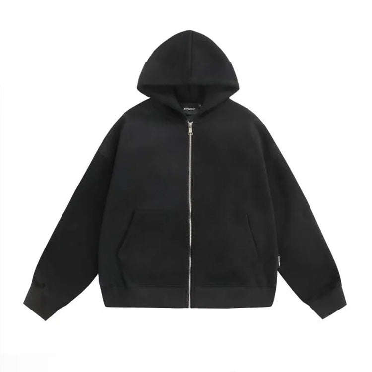 Hoodie Backpack Integrated Travel Compartment Full-Zip Hoodie-Keep Melbourne Marvellous Official Store