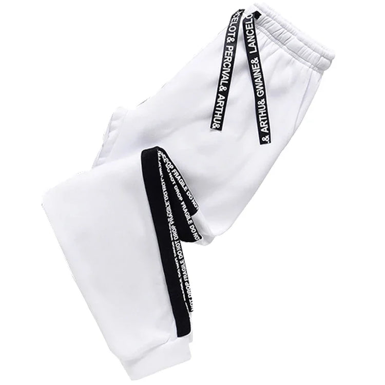 Hoodie Black-White Design Pullover and Track Sweatpants-Keep Melbourne Marvellous Official Store