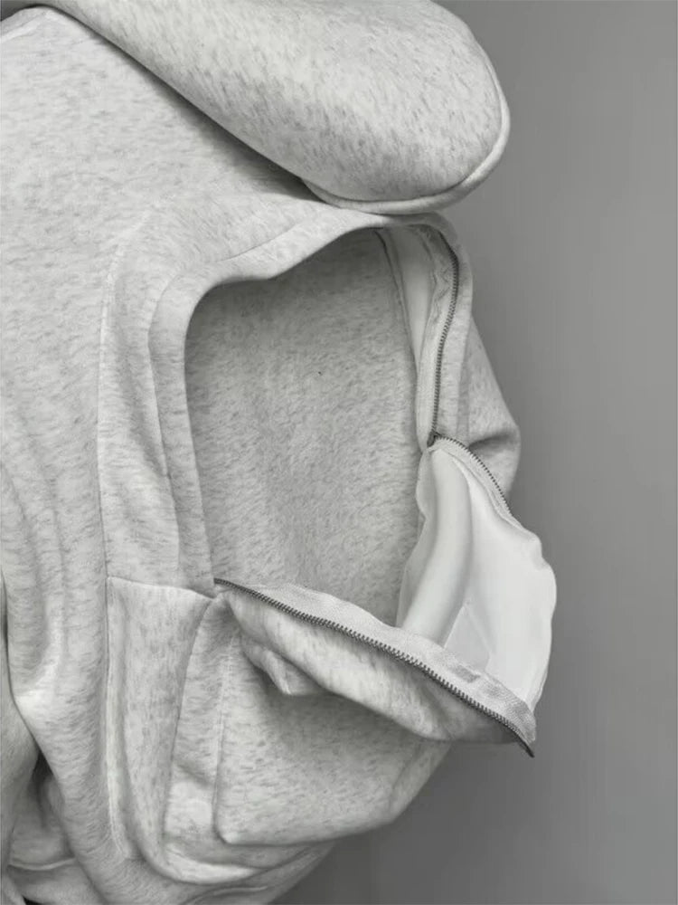 2-in-1 Hoodie Backpack Laptop Travel Uni Student Hoodie