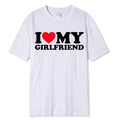 "I Love My Boyfriend" T-shirt Funny Bucks Hens Party Tops
