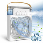 Cooling Fan 3-in-1 Air Conditioner Desktop Mist USB Water Summer HydroCooler