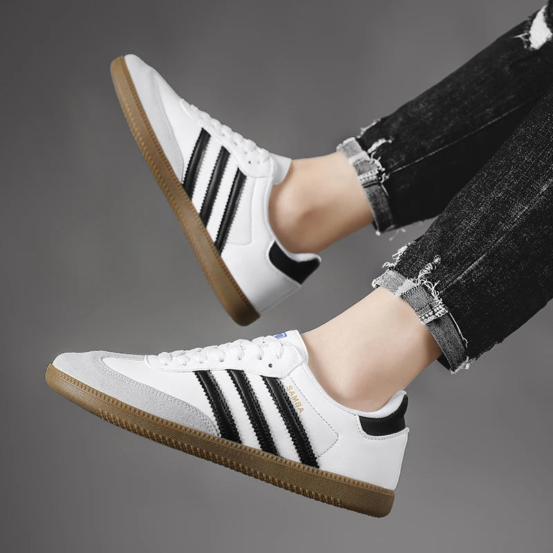 Iconic Sneakers Athletic Three Bar Streetwear Sports Shoes Unisex-Keep Melbourne Marvellous Official Store