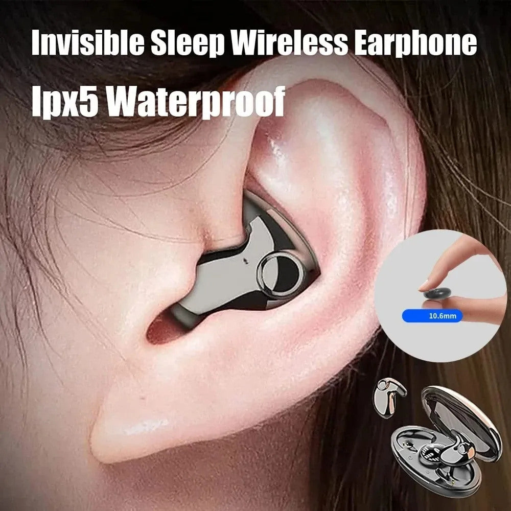 Ergonomic In-Ear Earbuds Hidden Headphones Comfortable Headset