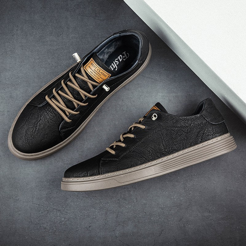 Italian Genuine Leather Oxford-Classic Slip-On Men's Casual Shoes