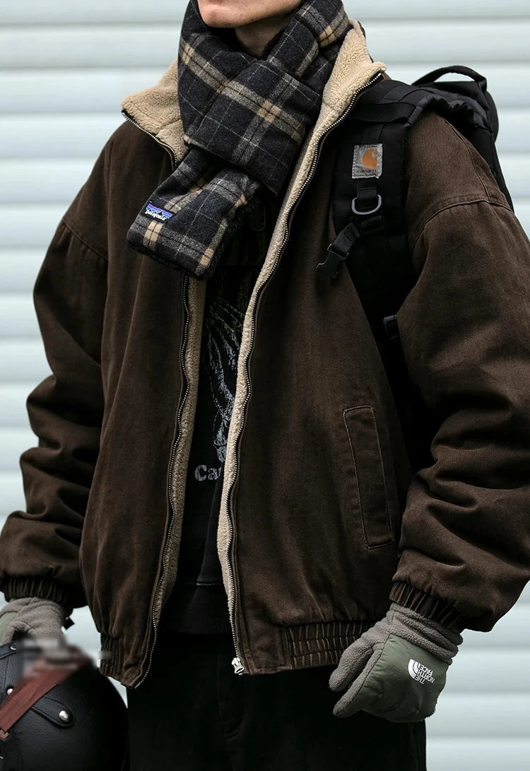 Japanese Vintage Polar Fleece Jacket Outwear