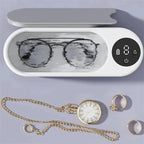 Ultrasonic Jewellery Cleaning Tool Sunglasses Rings Watches Vibrating Clean Machine