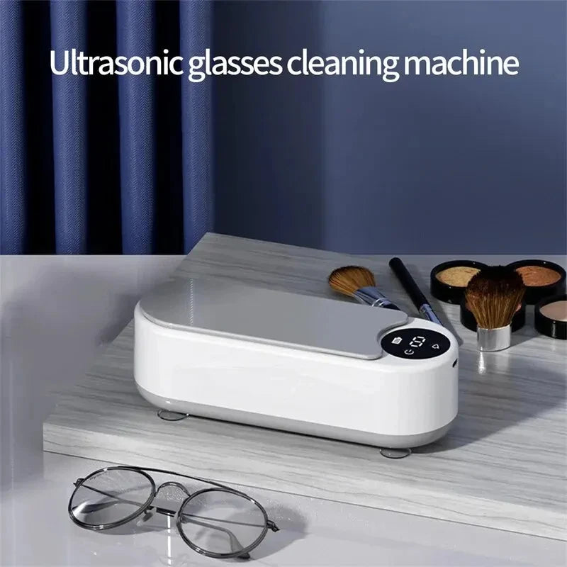 Ultrasonic Jewellery Cleaning Tool Sunglasses Rings Watches Vibrating Clean Machine