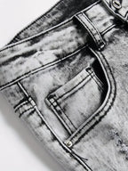 Jorts Slim Stretch Men's Denim Jeans Shorts