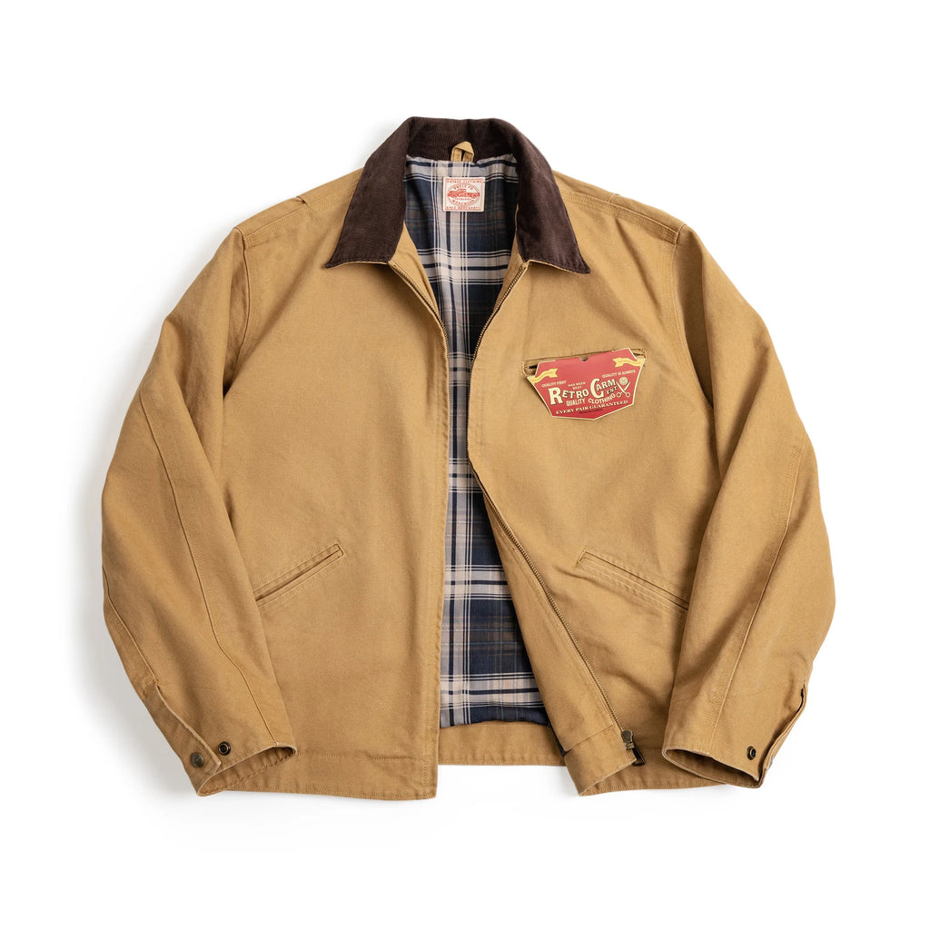 Men's Interstellar Movie Vintage Detroit Work Jacket