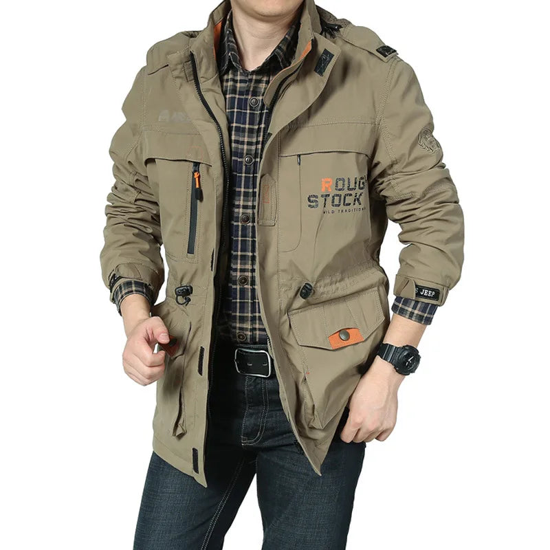 Men's Jacket Sports Coat Windbreaker Outwear