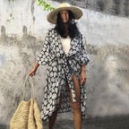 Kimono Beach Wrap Bikini Swimwear Cover Up Oversized Resort Wear Sarong