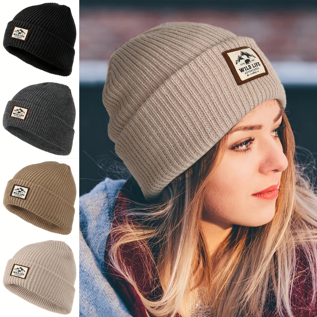 Knitted Wool Classic Beanie Unisex