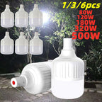 LED Lamp Bulbs Outdoor USB Rechargeable Lights Portable