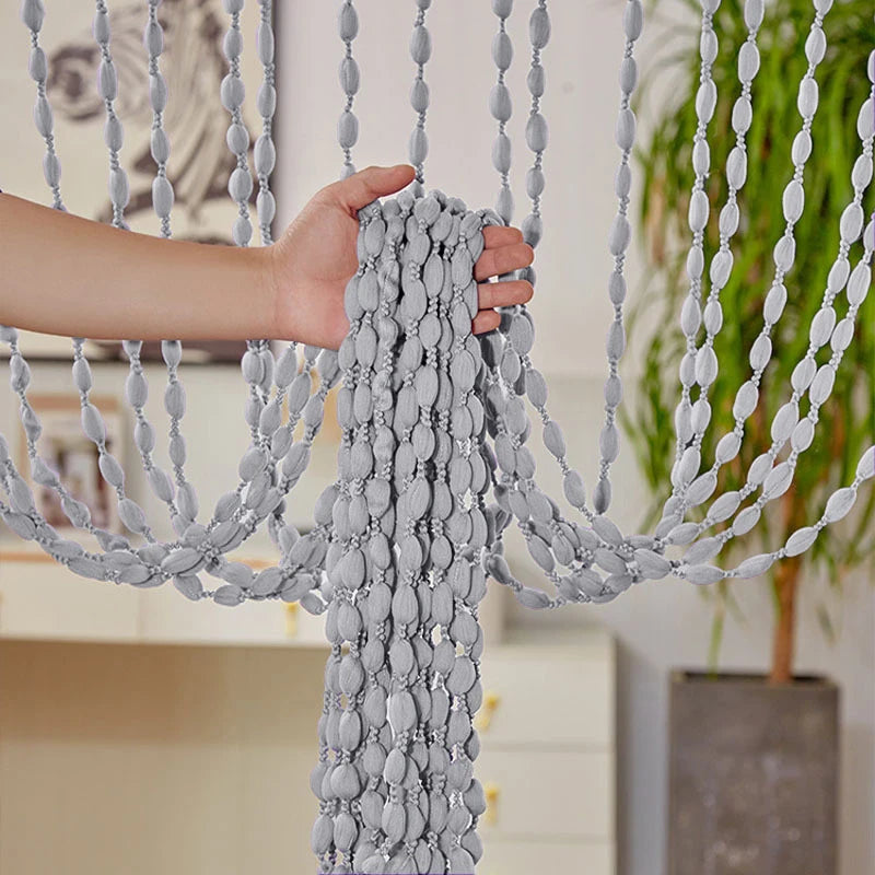 Lantern Tassel Door Beaded Curtain Decoration Room Divider