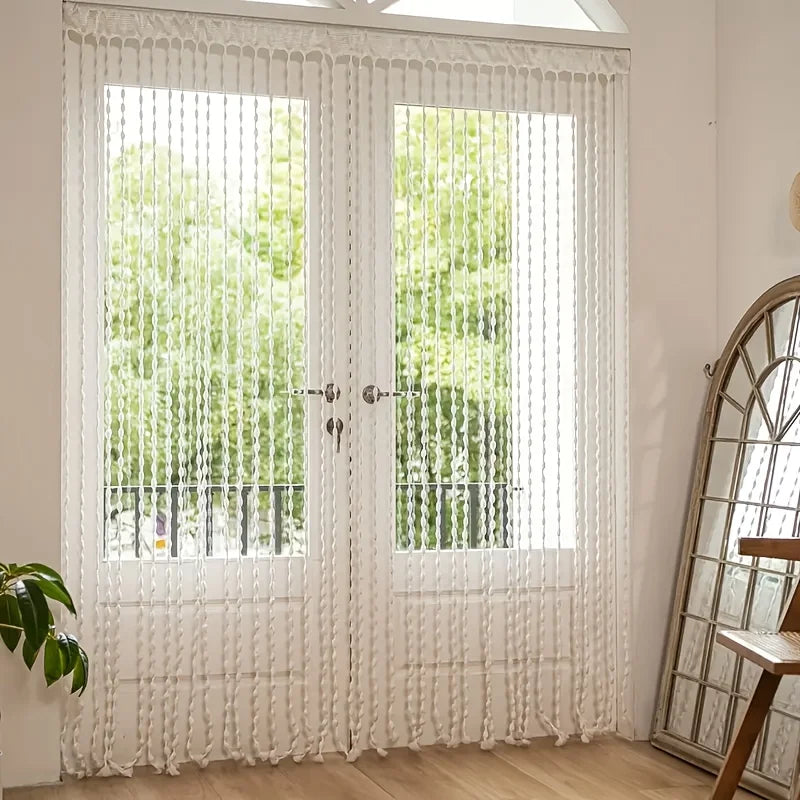 Lantern Tassel Door Beaded Curtain Decoration Room Divider