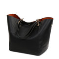 Large Shoulder Crossbody Tote Handbag With Bonus Clutch Bag