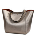 Large Shoulder Crossbody Tote Handbag With Bonus Clutch Bag