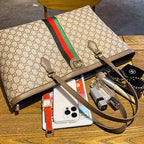 Designer Busy Mum Tote Handbag Large-Capacity High-End Texture