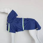 Large Dog Raincoat Cloak Style Waterproof Reflective Pet Jacket