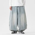 Wide Baggy Denim Jeans Barrel Leg Oversized