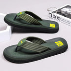 Lightweight Chunky Thongs Flip-Flops Canvas Y-strap