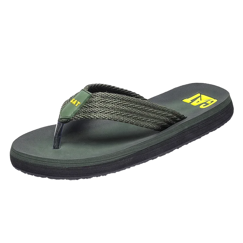 Lightweight Chunky Thongs Flip-Flops Canvas Y-strap