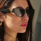 V-Frame Cateye Sunglasses Women's
