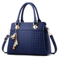 Crossbody Handbag With Tassels Large-Capacity Shoulder Bag