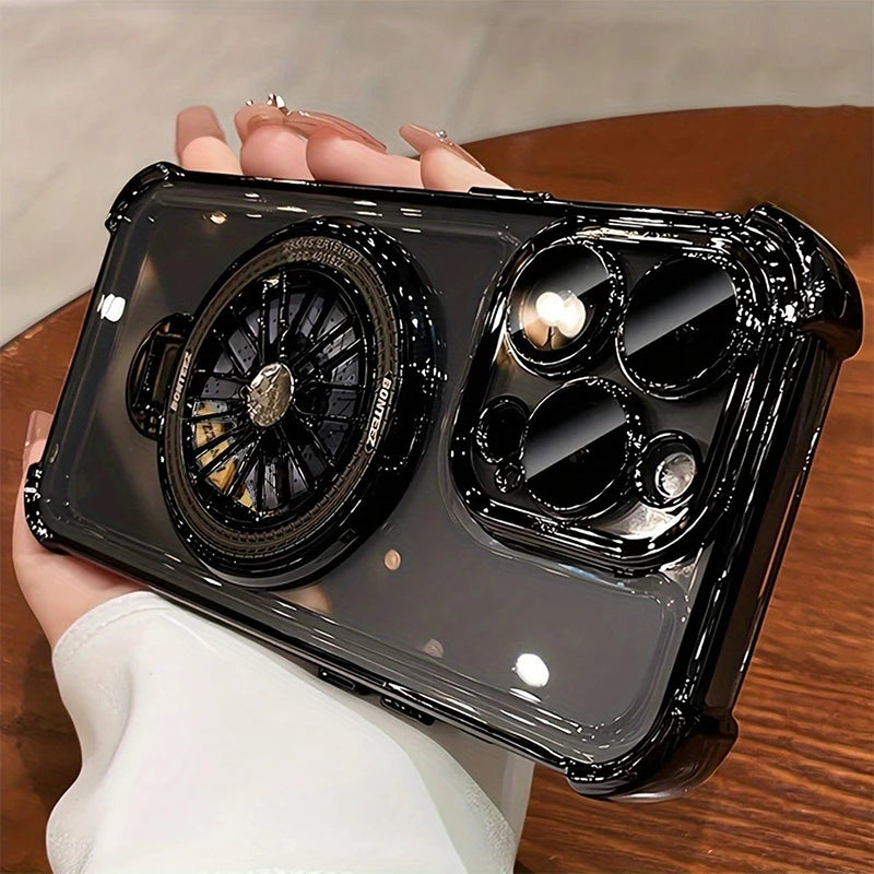 Luxury Magnetic 360° Rotating Bracket Phone Case For Samsung Galaxy
