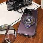 Luxury Magnetic 360° Rotating Bracket Phone Case For Samsung Galaxy