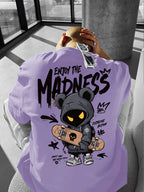 MADNESS Bougie Cartoon Streetwear T-shirt