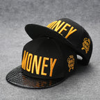 Hip Hop Embroidered Flat Brim Cap