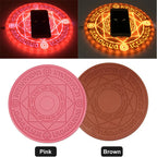 Magic Circle Qi Wireless Glowing Mobile Phone Fast Charger Charging Pad