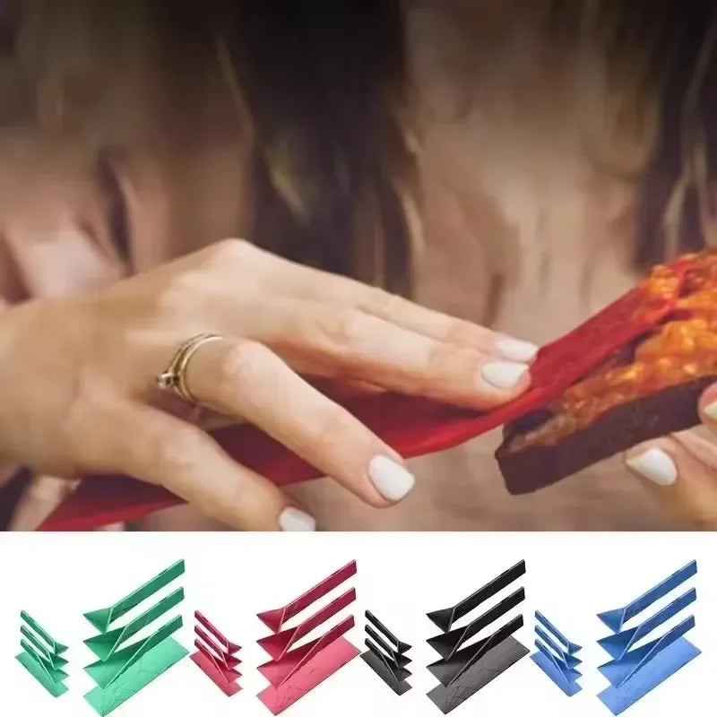 Magnetic All-In-One Flat Polygon Measuring Spoons 2pcs Set Adjustable