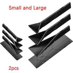 Magnetic All-In-One Flat Polygon Measuring Spoons 2pcs Set Adjustable