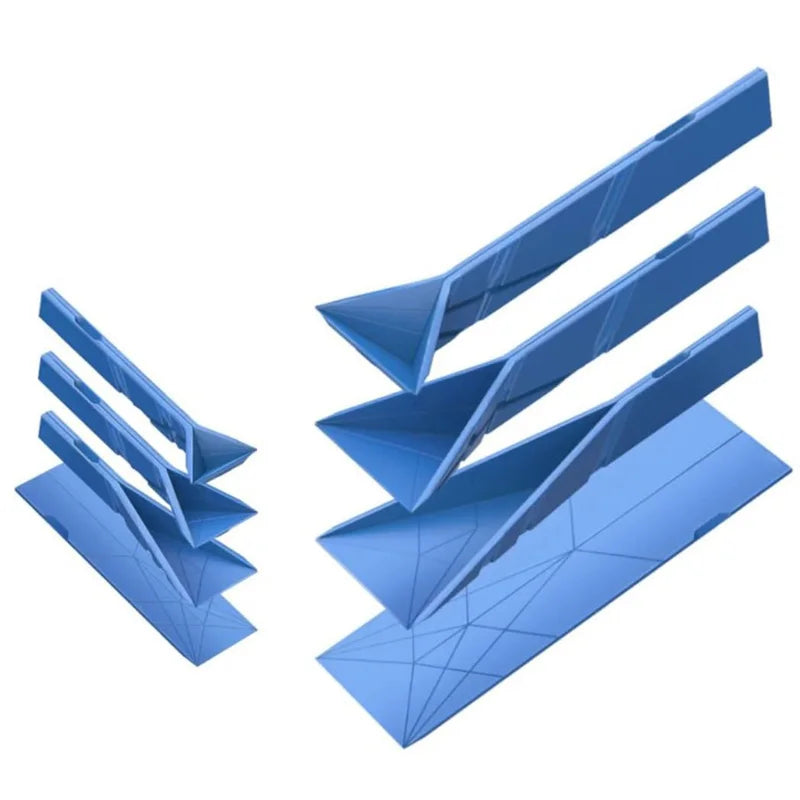 Magnetic All-In-One Flat Polygon Measuring Spoons 2pcs Set Adjustable