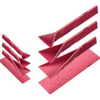 Magnetic All-In-One Flat Polygon Measuring Spoons 2pcs Set Adjustable