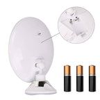 Makeup Face Mirror 10X Suction Cup Bathroom Shaving Flexible Vanity Light