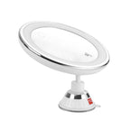 Makeup Face Mirror 10X Suction Cup Bathroom Shaving Flexible Vanity Light
