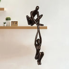Man Lifting Woman Figurine Marriage Love Partnership Home Decor