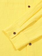 Men's Cotton and Hemp Casual Shirt